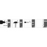 Держатель туалетной бумаги и освежителя WASSERKRAFT LIPPE K-6559